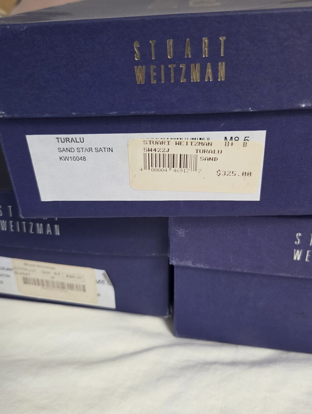 Stuart Weitzman  Stuart Weitzman Wingtip Fall Winter Kitten Heels 8.5 - Picture 6 of 6